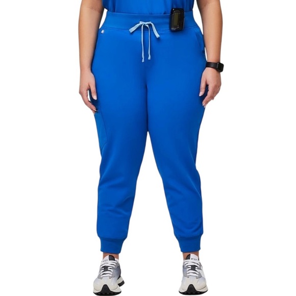 Figs Royal Blue Scrub Pants - Picture 1 of 8
